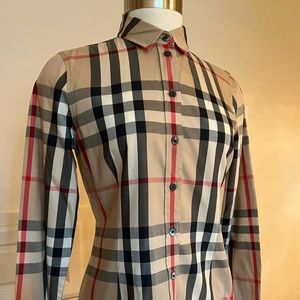 BURBERRY BRIT Plaid Shirt